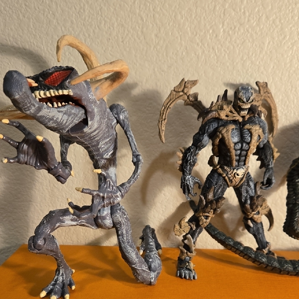 Spawn universe by Todd McFarlane specifically the Curse of The Spawn figure
